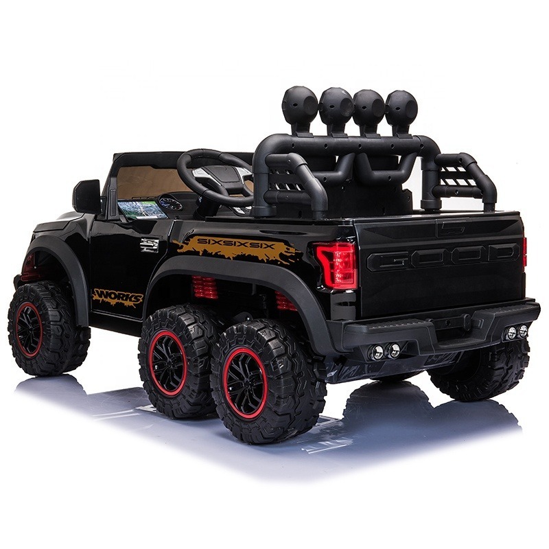 ride-on cars oversized new big kids rc 6x6 truck 2 seater ride on remote cars