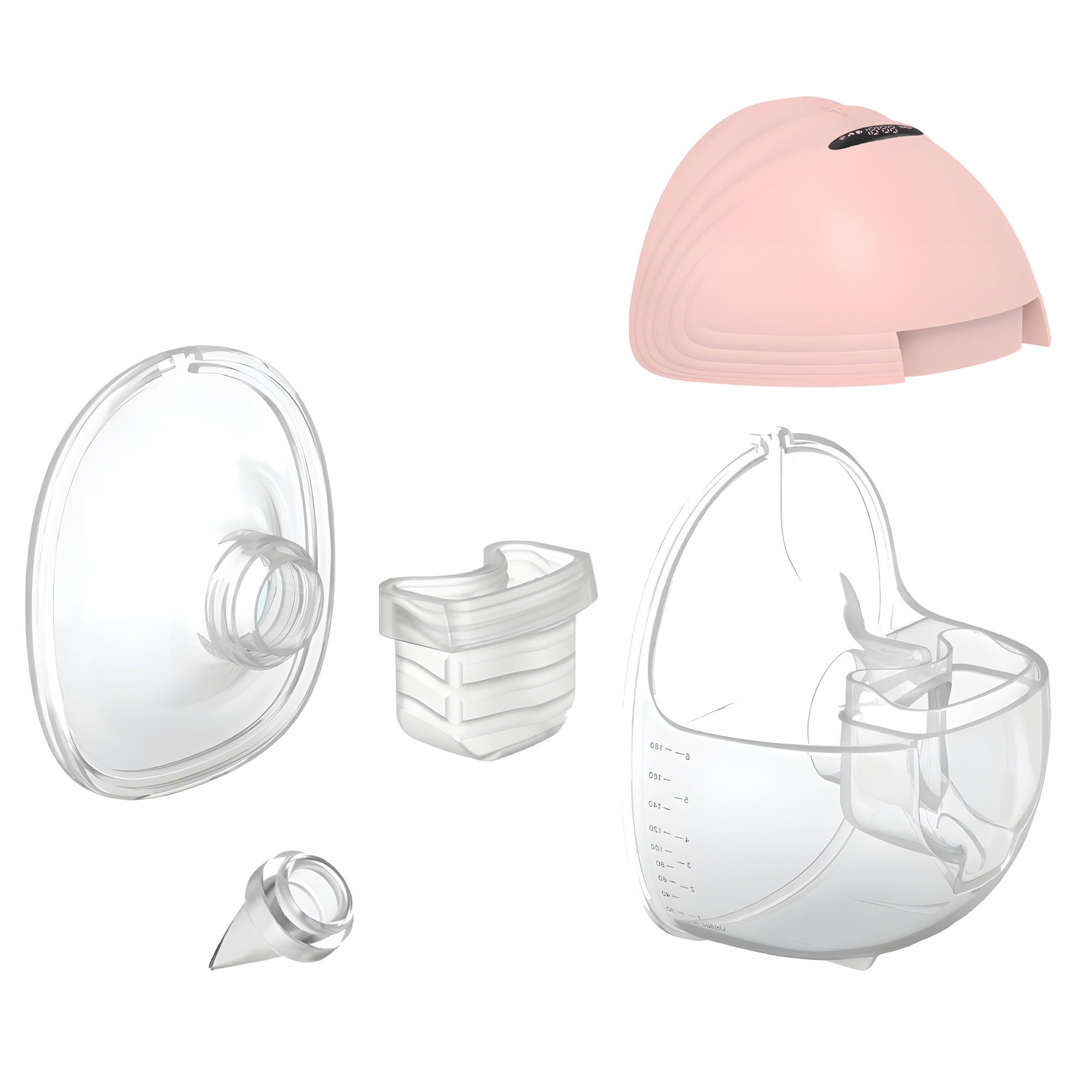 S18/S21 Wearable Breast Pump Accessories Flange Diaphragm  Milk Collector Duckbill Vae Accessories