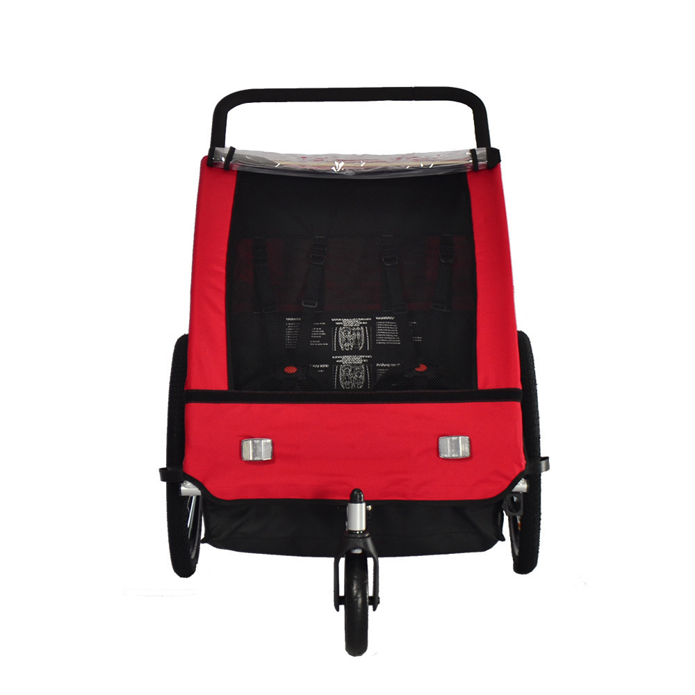 OEM ODM Bike Trailer Factory Pet / Kids / Cargo Bicycle Trailer Best Seller Supplier Bike Stroller 2 In 1