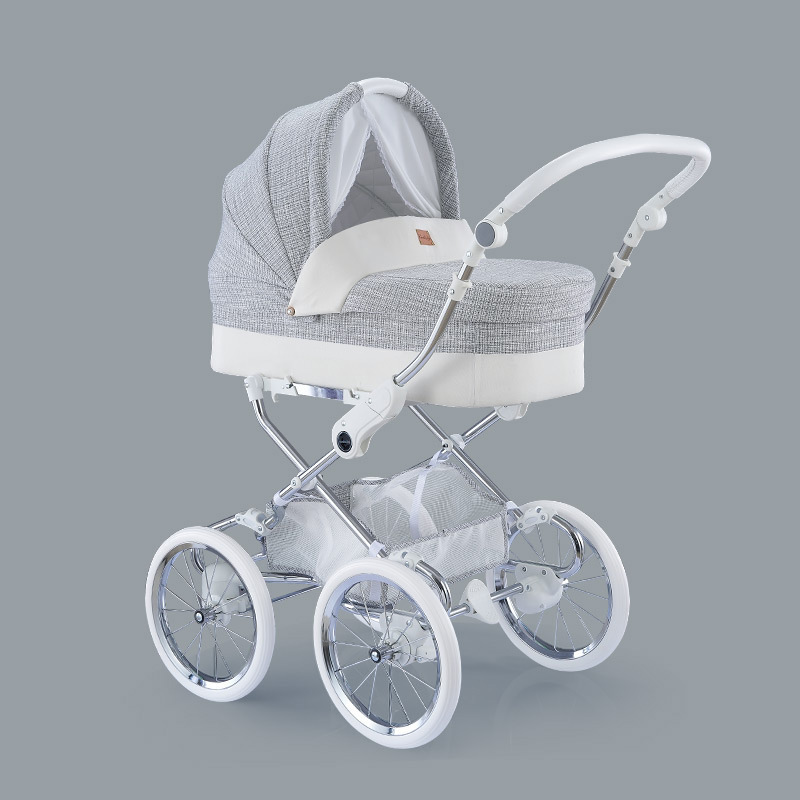 Multifunctional high landscape can sit and lie two-way shock absorber folding newborn baby stroller stroller