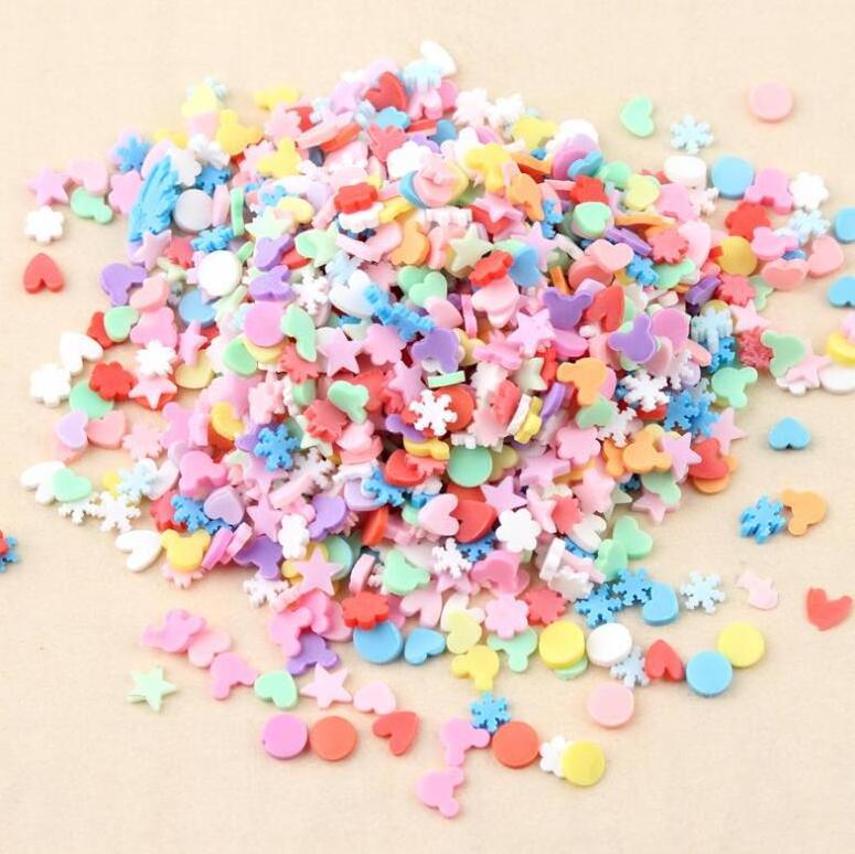 Mixture Design 3D Polymer Clay Sprinkles Clay For Slime making Kit DIY Nail