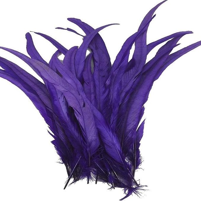 RTS Bulk Natural 12-14-16-18Inch Rooster Coque Tail Feathers for Craft Wedding Party Hats Costume Performances DIY Decoration