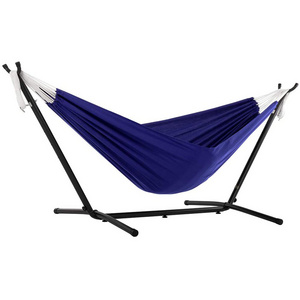 Double Hammock With Stand Outdoor Camping Hanging Hammock Stand