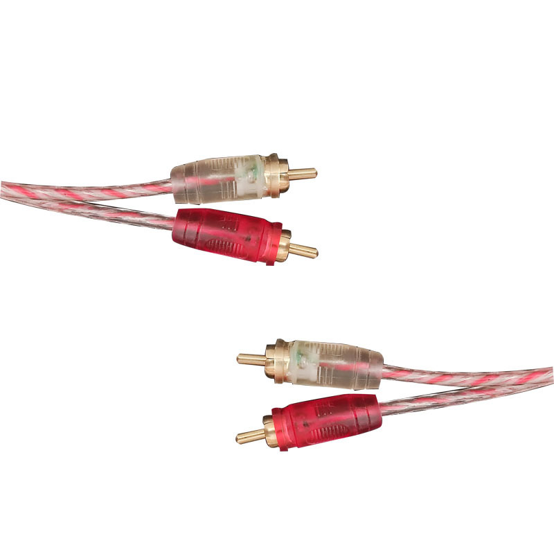 balanced interconnect cable rca to 2.5 mm big aux cord