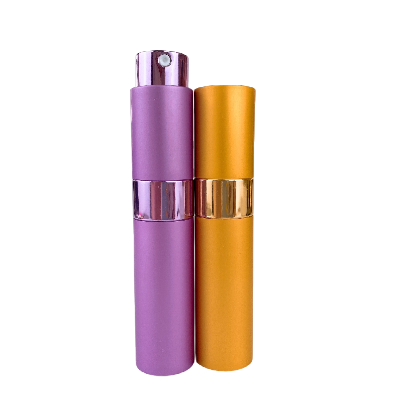 5Ml 8Ml Pocket Travel Portable Mini Bottle Stock Small Size Tester Refillable Sized Bottles Empty Aluminium Atomizer Perfume