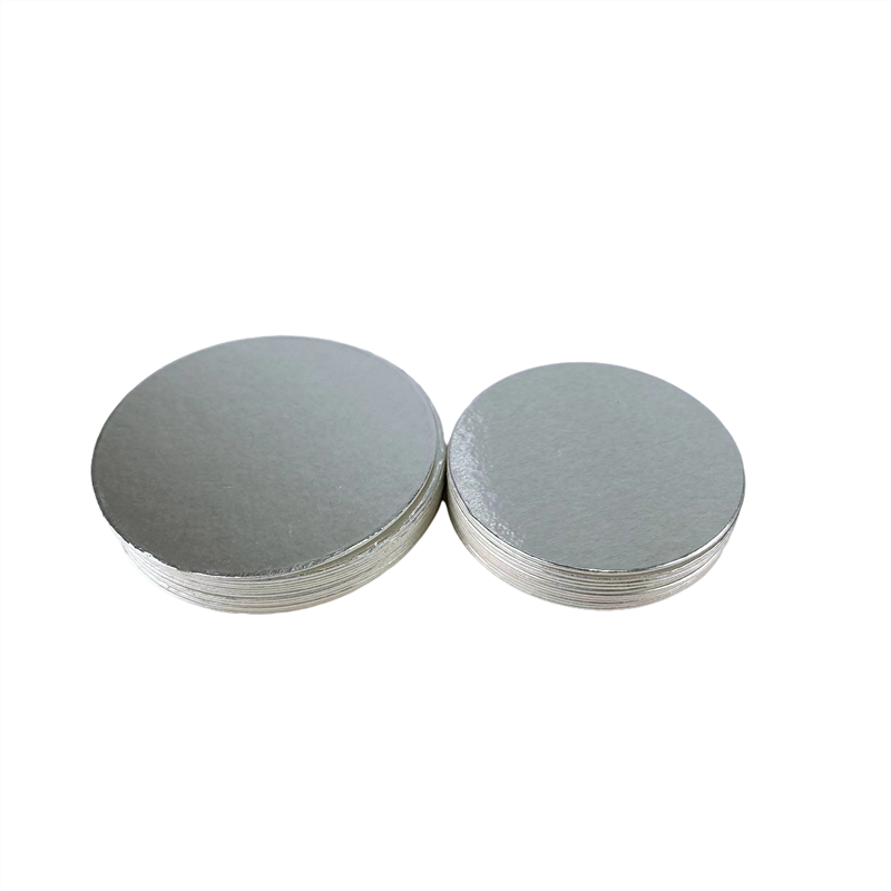 28 38 53 58mm Food grade Pressure Sensitive Bottle Cap Seal Liner/gasket/lid PS foam PE liner sealed for your protection