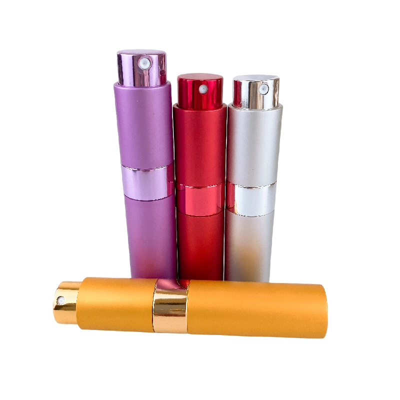 5Ml 8Ml Pocket Travel Portable Mini Bottle Stock Small Size Tester Refillable Sized Bottles Empty Aluminium Atomizer Perfume