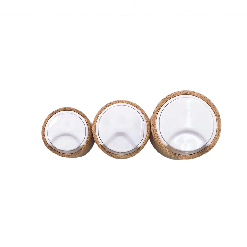 best quality bamboo made plastic 24mm 28mm disc top caps bamboo white press cap cover disc top caps