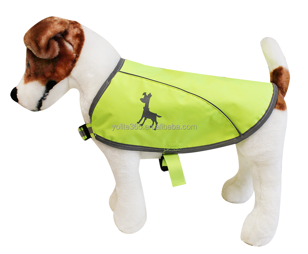 High Visibility Jacket Waterproof Pet Safety Vest Reflective Dog Vest for Walking Running Hiking