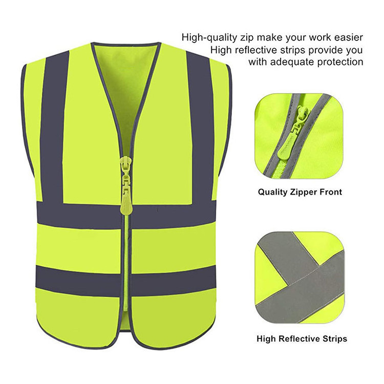 Yolite hi vis airport bike reflective security vest reflective for bicycle