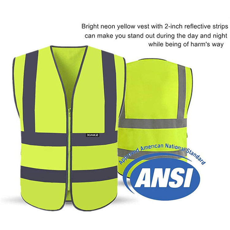 Yolite hi vis airport bike reflective security vest reflective for bicycle