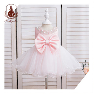 High Quality Fashion Girl Princess Skirts, Tutu Bow Wear, Evening Holiday Sweet Ball Gown Dress For Baby Girl Birthday Party