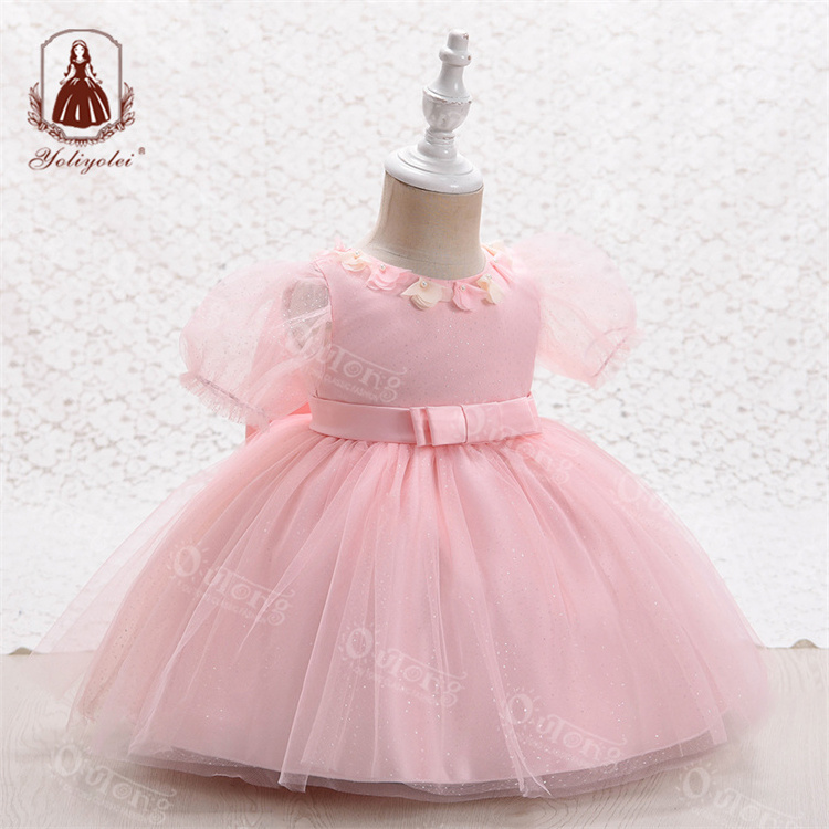 Outong Kids Girls Dress, Istanbul Turkey Formal Newborn Dresses Toddler Girls Jersey Skirt Baby Girl Party Wear Dresses/