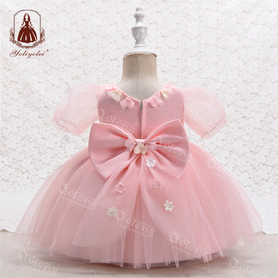 Outong Kids Girls Dress, Istanbul Turkey Formal Newborn Dresses Toddler Girls Jersey Skirt Baby Girl Party Wear Dresses/