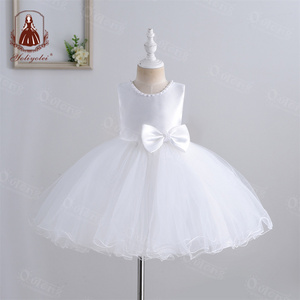 Yoliyolei Baptism Dresses Easter Vestidos Beb Party Wear Little Flower Girl Dress For Girls 2 Years