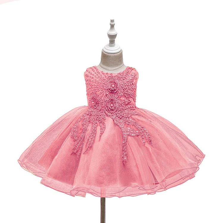 Floral bridesmaids dress for children wedding dresses for children wedding evening prom gown girls party clothing