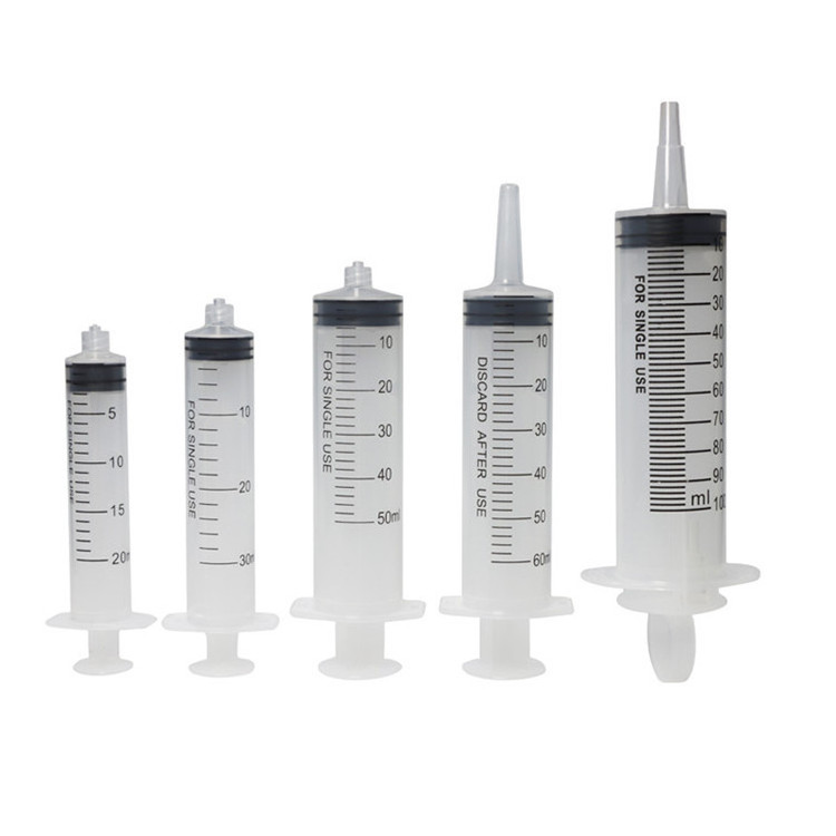 YOLLEX  High Pressure Plastic Jello Shot 1Ml 2ML 3ML 5ML 10ML 20ML 30Ml Large Screw Retractable Disposable Automatic Luer Lock S