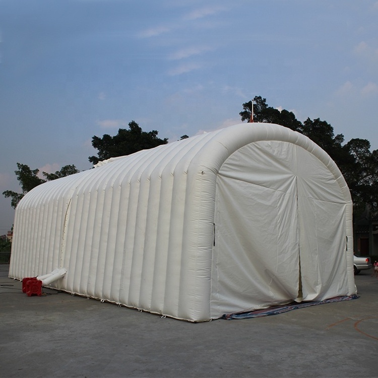 Inflatable Pop Up Spray Paint Booth Tan Tent For Car Wash Repair Workshop