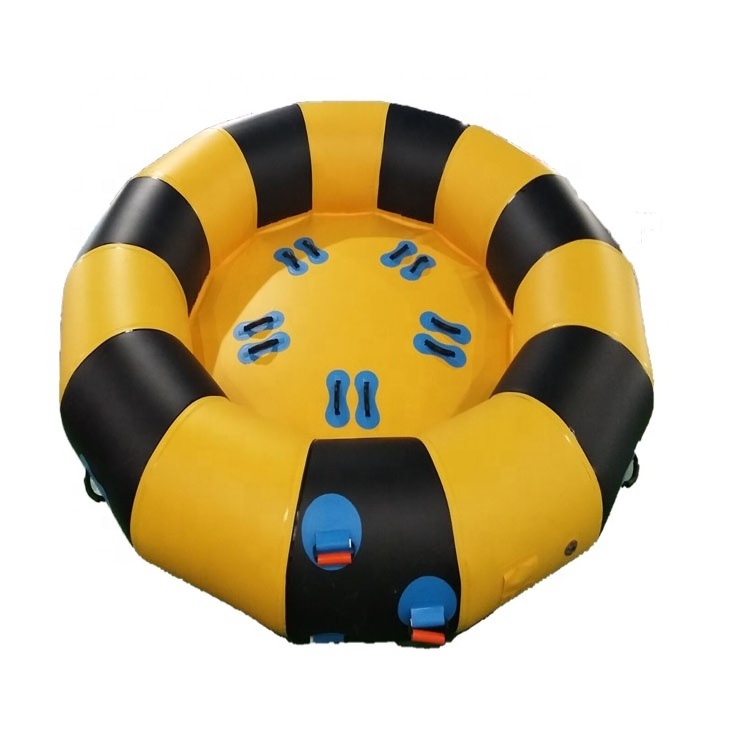 Water Toy New Design Spinning Towable Rocker Tubes Inflatable Towable Disco Boat