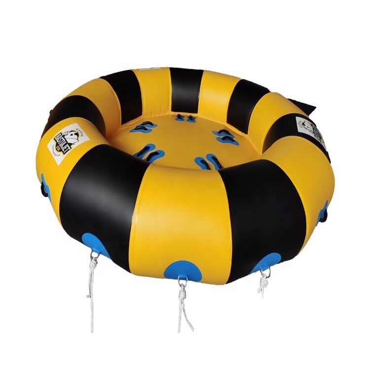 Water Toy New Design Spinning Towable Rocker Tubes Inflatable Towable Disco Boat