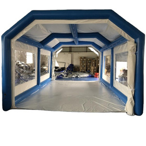 Portable Inflatable Garage Tent Car Detailing Workshop Waterproof Shelter