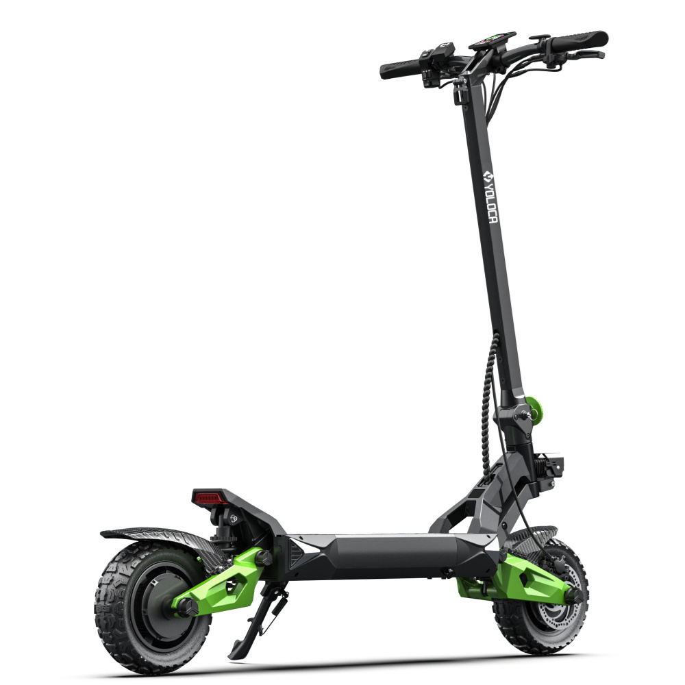 Yoloca S6 10 Inch Fat Tire Two Wheel Electric Scooters Powerful Adult Portable Scooter Two Wheels Adult Electric Scooter