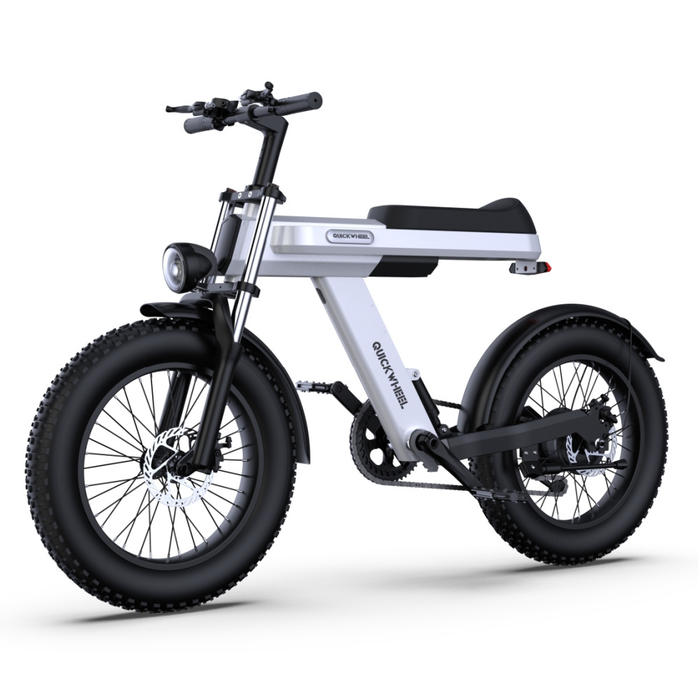 Yoloca C9 1000W 20 Inch Electric Bike Mountain Hybrid Fat Tire Lithium Battery Eu Warehouse Adult Electric Bicycle Europe