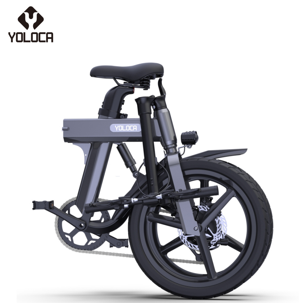 Yoloca C7 High Speed 50Km/H Electric Bicycle Motor 500W Electric Bicycle 48V15Ah Battery Electric Bicycle Foldable Adult