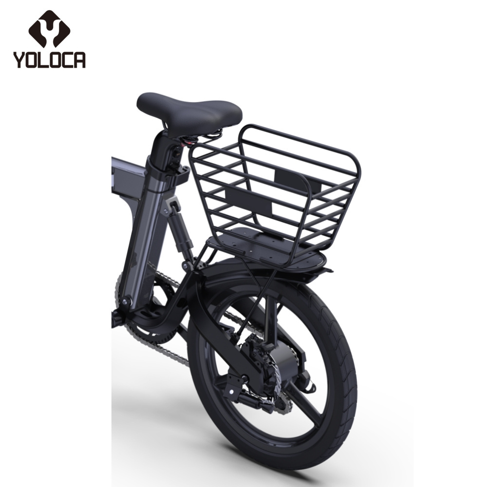 Yoloca C7 High Speed 50Km/H Electric Bicycle Motor 500W Electric Bicycle 48V15Ah Battery Electric Bicycle Foldable Adult