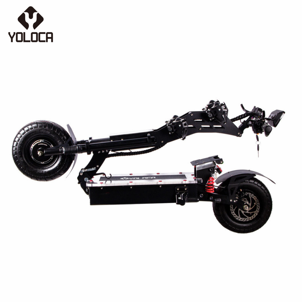 Yoloca Viper 2024 New Style Popular Folding Mobility Scooter 8000W 72V 45Ah 2 Wheel Electric Scooters Electric Tricicle Scooters