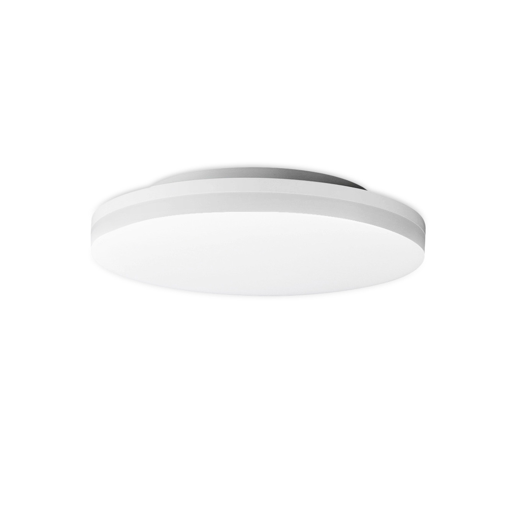 Factory design 18w 20w 22w IP44 Cold White flush mount linen modern seeling led ceiling light