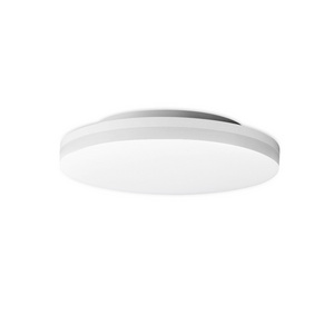 Factory design 18w 20w 22w IP44 Cold White flush mount linen modern seeling led ceiling light