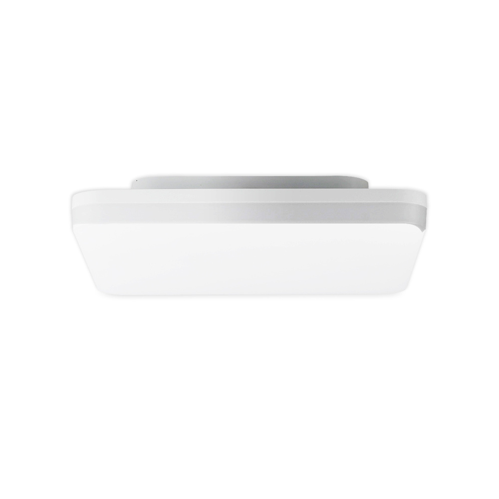 Factory design 18w 20w 22w IP44 Cold White flush mount linen modern seeling led ceiling light