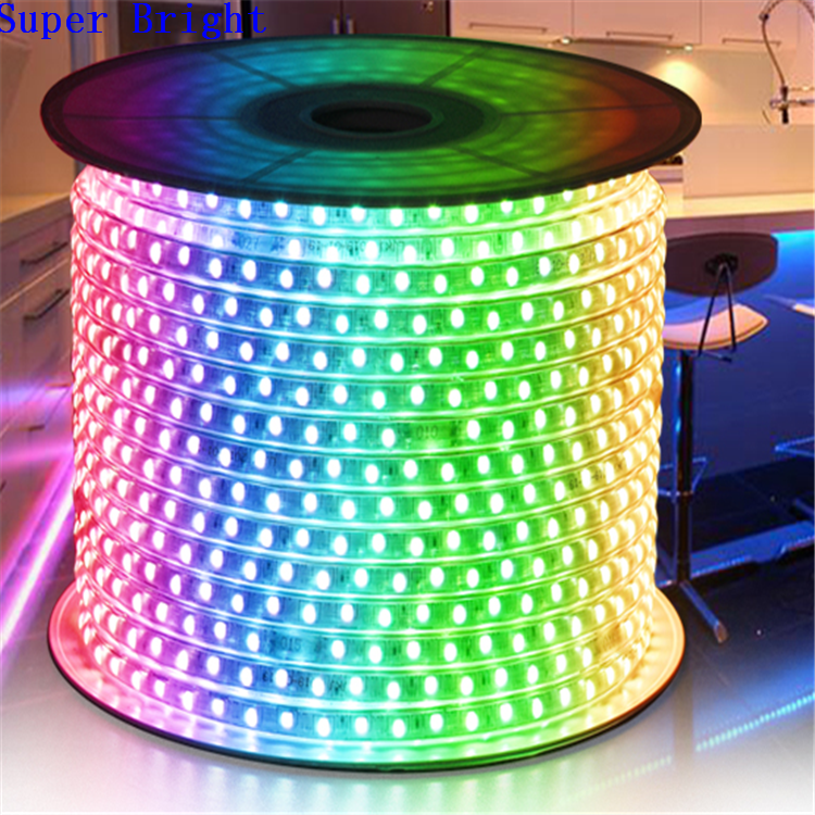 100m led RGB ip65 wifi remote control DMX crismas waterproof flexible DMX 110V 220V RGB strip light