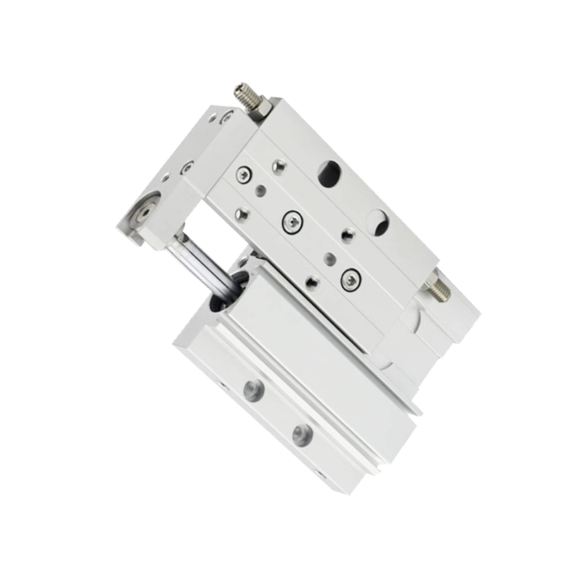 Sample Available MXF Low Profile Stainless Steel Pneumatic Cylinder With Thin Guide Slide