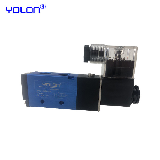 4V210-08 Solenoid Valve AC 110V 2 Position 5 Way PT1/4