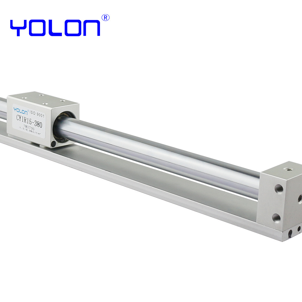 CY1R15 Series SMC Type Magnetically Coupled Rodless Micro Pneumatic Cylinder plastic water bottle machinery