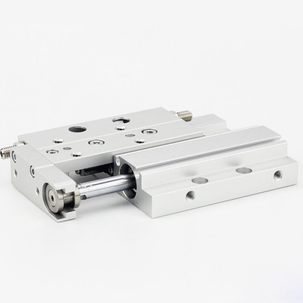 Sample Available MXF Low Profile Stainless Steel Pneumatic Cylinder With Thin Guide Slide