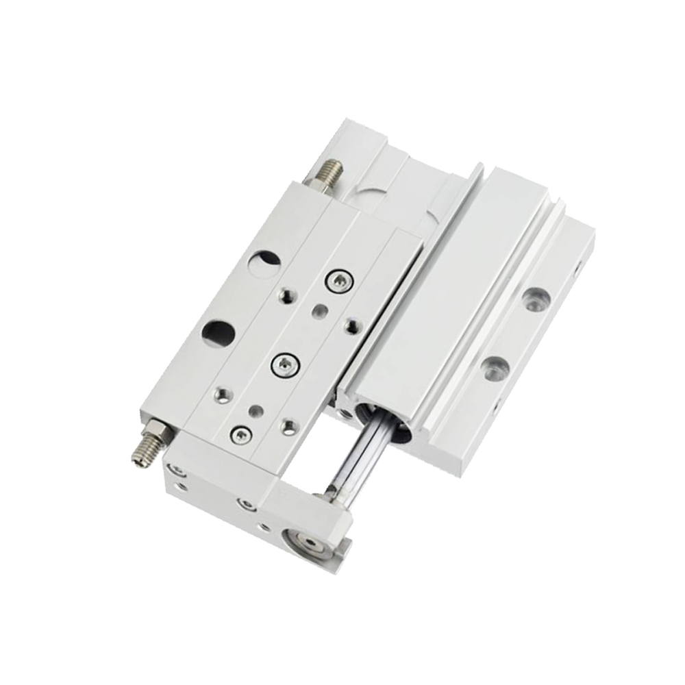 Sample Available MXF Low Profile Stainless Steel Pneumatic Cylinder With Thin Guide Slide