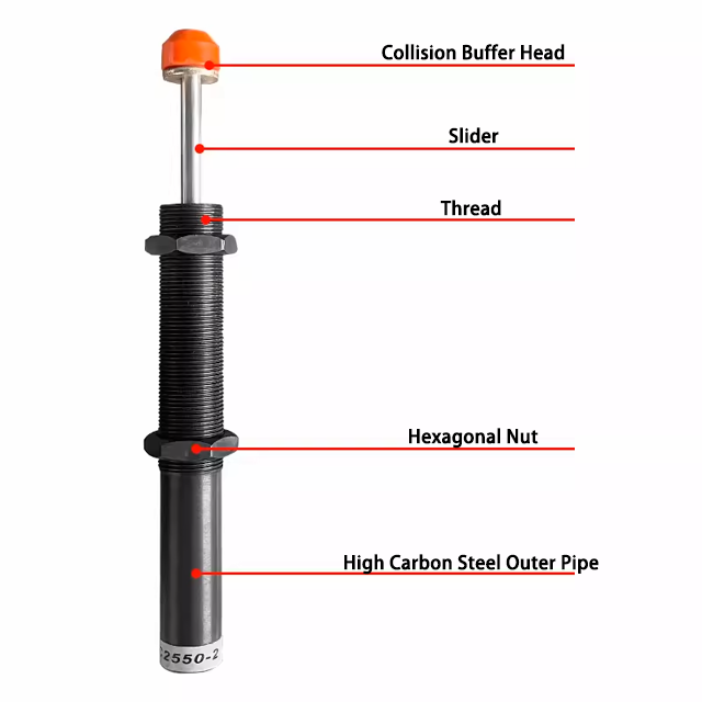 AC Metal Hydraulic Buffer Pneumatic Cylinder Shock Absorber  Hydraulic Damper