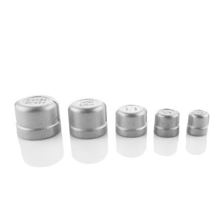 High Pressure Stainless Steel Wire Buckle Cap Pipe Fitting End Cap for Water Heating Fittings for Gas Connection via Welding