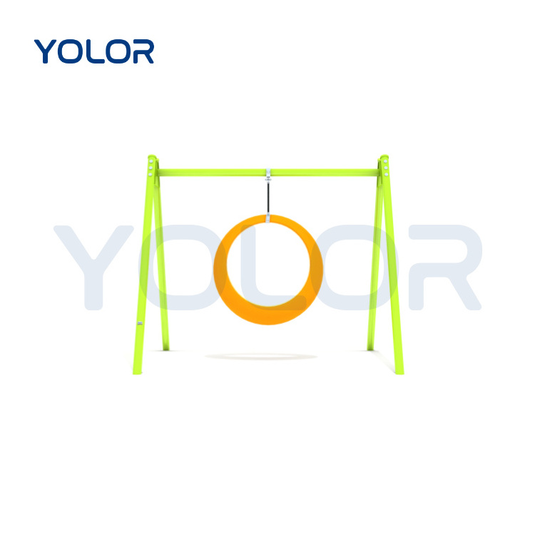 The Moon Swing In The Backyard Is Sold For Leisure And Entertainment Using Children's Plastic Light-emitting Swing Set