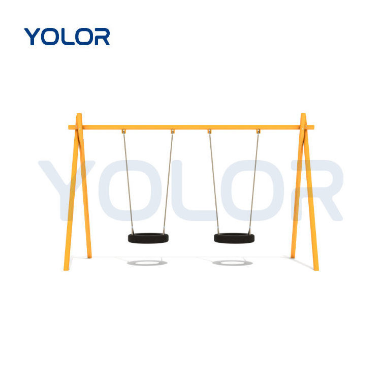 Playground Rides Discounted Outdoor Round Nest Swing Seats Children's Garden Flying Saucer Tree Swing