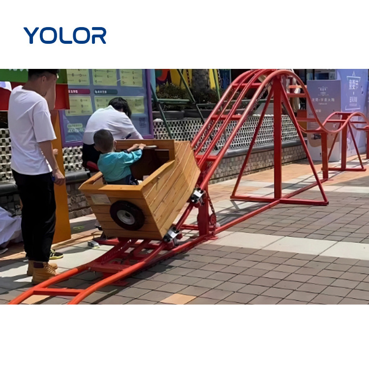 Manufacturer Amusement Park Mini Roller Coaster Ride Backyard Roller Coaster For Sale