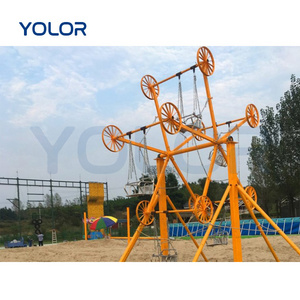 China Cheap Rides Carnival Park Unpowered Ferris Wheel Rides Game Mini Unpowered Ferris Wheel For Children