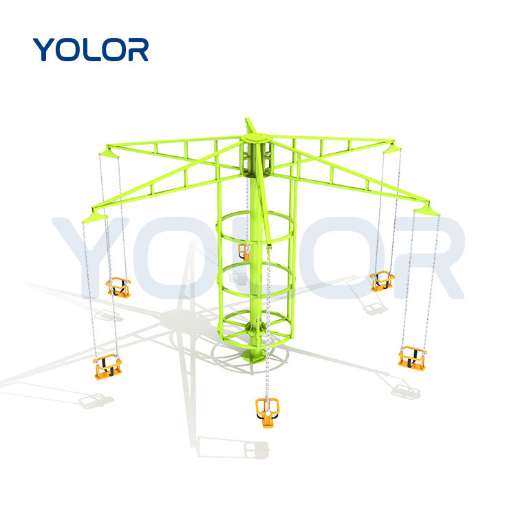 Hot Sale Commercial Outdoor Swing Set Amusement Park Equipment Outdoor Playground Swings Garden Swings