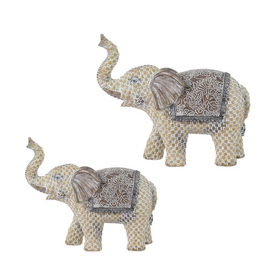 Resin Elephant Statue Animals Elephant Crafts For Home Decorations Elephant figurines