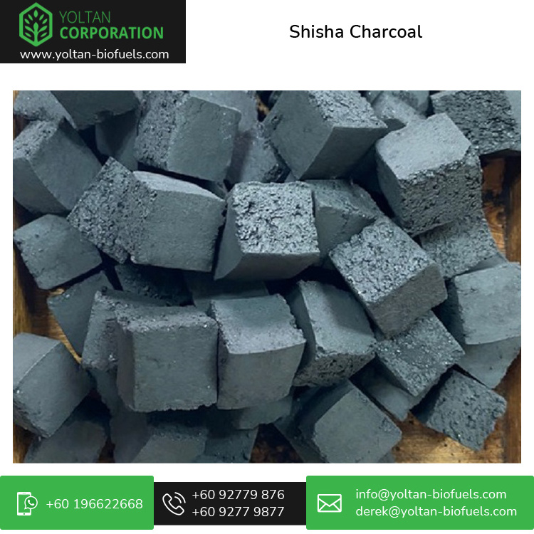 Chemical Free and Odorless Coconut Material Based 100% Organic Eco-Friendly Shisha Charcoal at Lowest Price