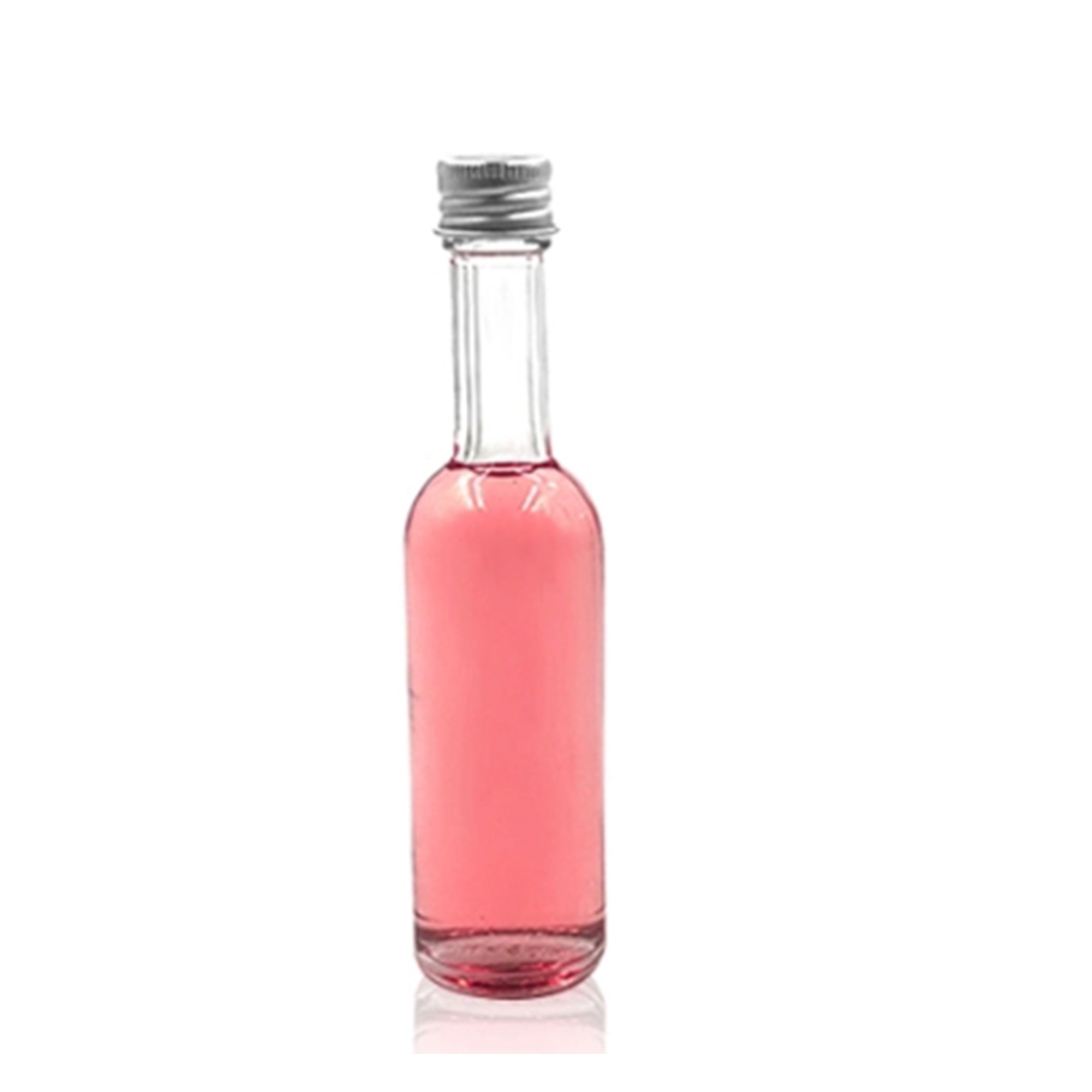 Mini 100ml 200ml 250ml Drinking glass brandy whiskey bottle small white wine glass bottle wedding