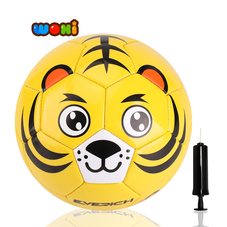 Tiger kids toy rubber ball outdoor ball game kids soccer toys for kids children balls